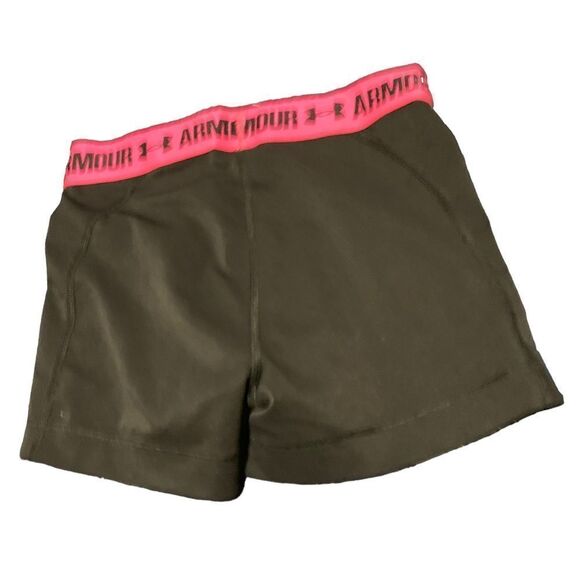 Cute Compression Under Armour running/training shorts Sz XS GOOD CONDITION - Picture 2 of 3